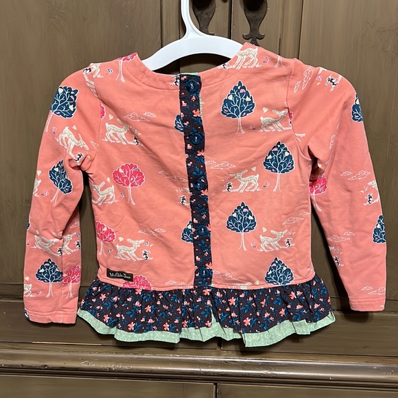 NWT Matilda Jane deer print top - Picture 2 of 5